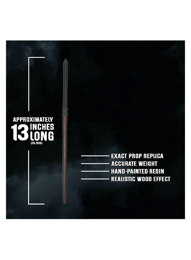 عصا سحرية معدنية مع فتيل لهاري بوتر - دراكو مالفوي - Image 1