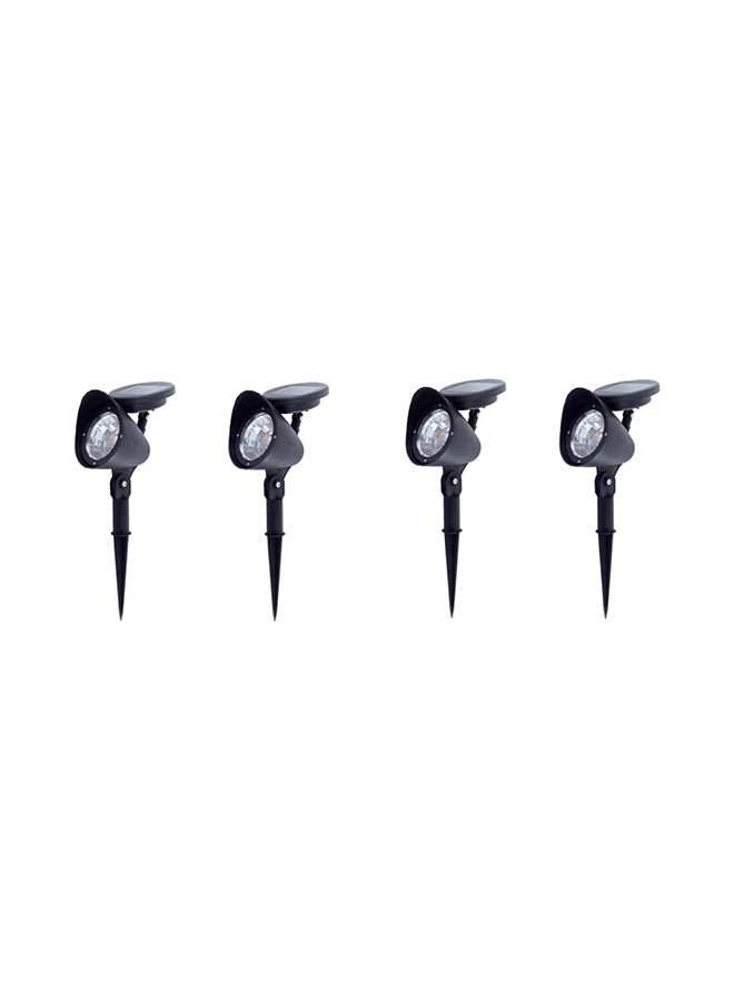 4-Piece Led Waterproof Landscape Light Set White - Image 1