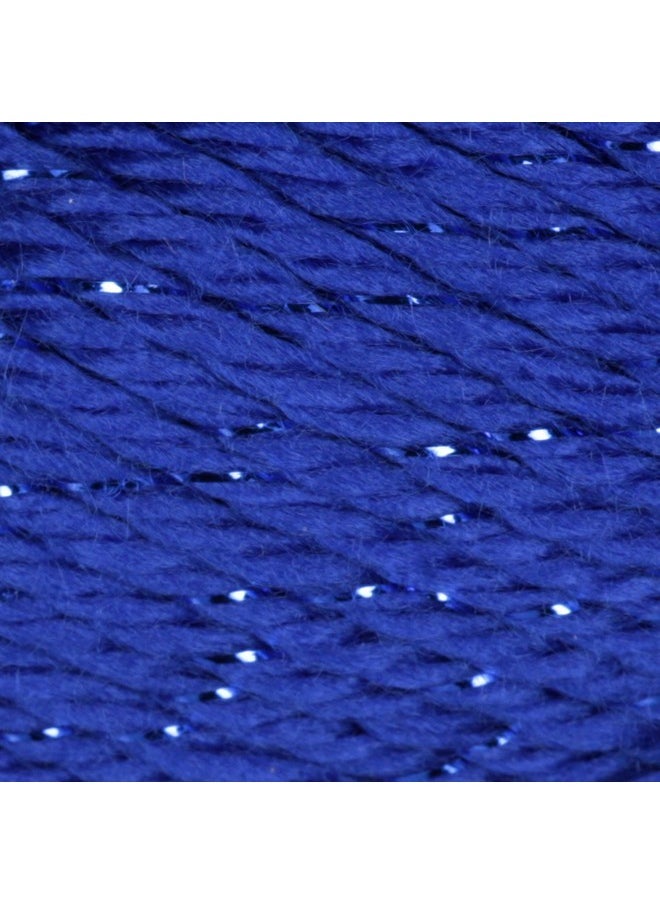 CARON Simply Soft Party Yarn 3 Oz Medium Worsted 4 Gauge Royal For Crochet Knitting & Crafting  - Image 2