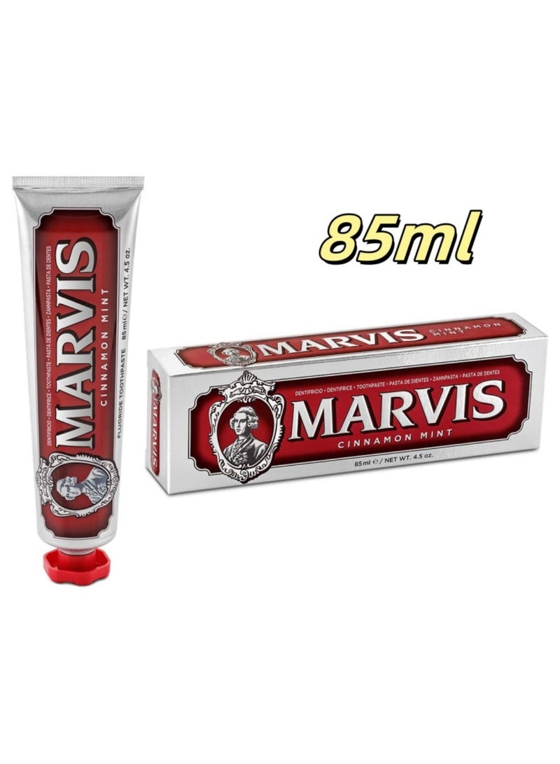 مارفيس السكر للأسنان بالدارس والنعناع 85 مل - حلاوة استرنجية ، خيار لإضاءة الأسنان وتنظيفها - Image 1