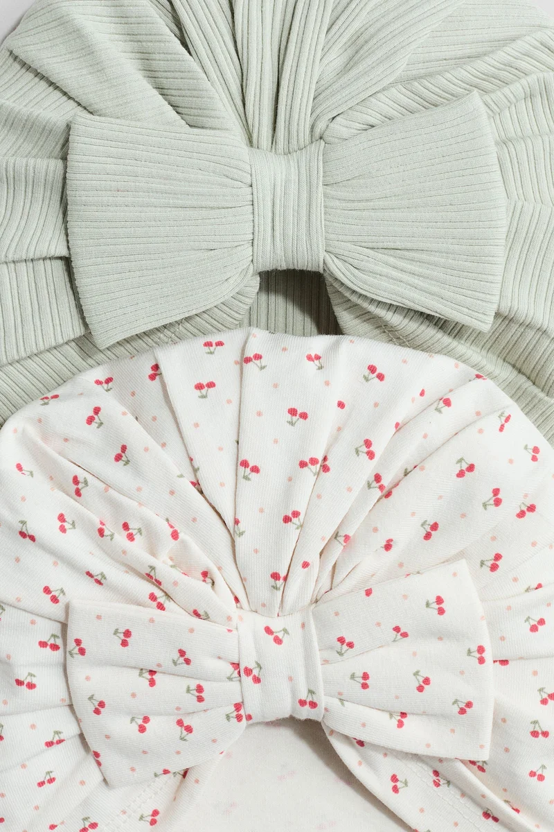 اتش اند ام قبعة بعقدة - عبوة من قطعتين