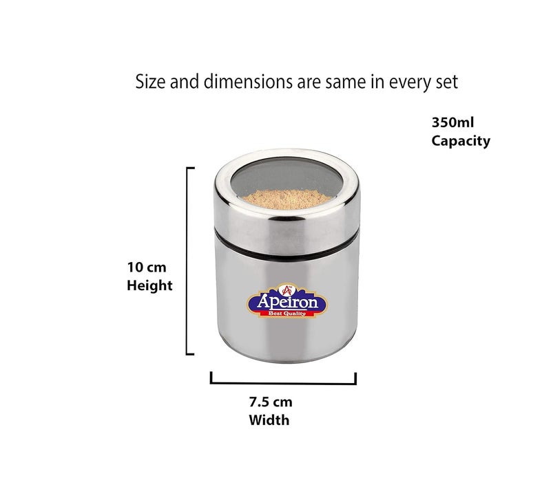Apeiron MasalaMultipurpose Dabba with Wire Stand Big Pack of 6 - Image 4