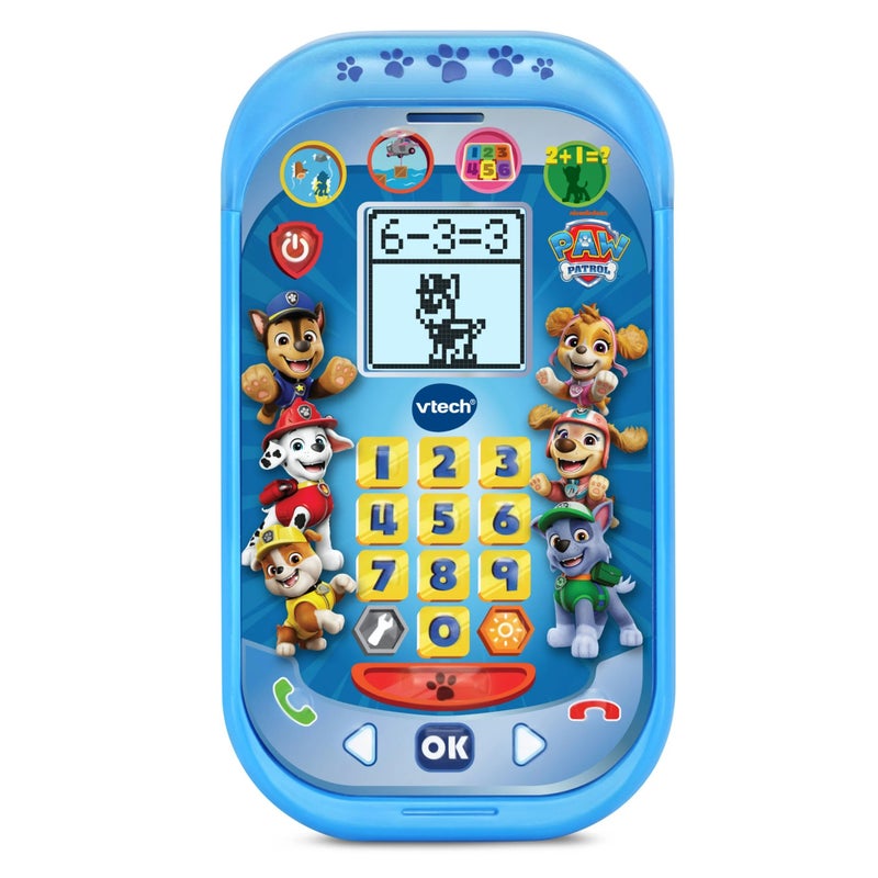 VTech PAW Patrol Rescue Mission Learning Phone with Games, Math & Problem-Solving (Ages 3+) - Image 1