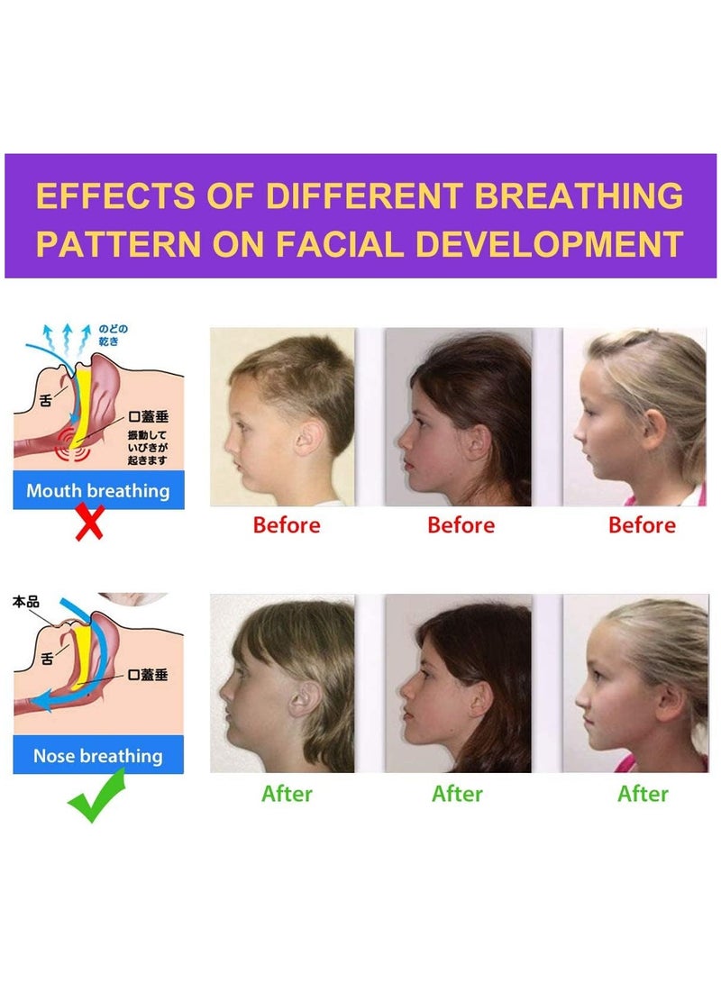 Advanced Anti-Snore Mouth Strips - 60 Packs of Gentle Sleep Strips for Instant Snoring Relief & Improved Sleep Quality, Reduce Mouth Breathing - Image 5