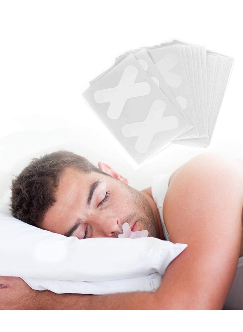 Advanced Anti-Snore Mouth Strips - 60 Packs of Gentle Sleep Strips for Instant Snoring Relief & Improved Sleep Quality, Reduce Mouth Breathing - Image 2