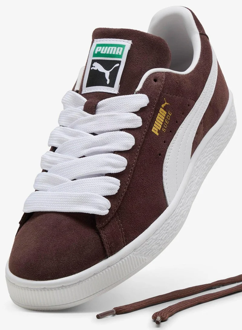 Puma Chocolate Brown-PUMA White Suede Classic for Men | Best Price UAE