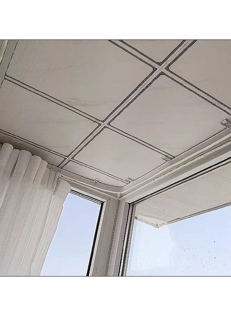 Curtain track that can be curved White 3 meters - Image 4