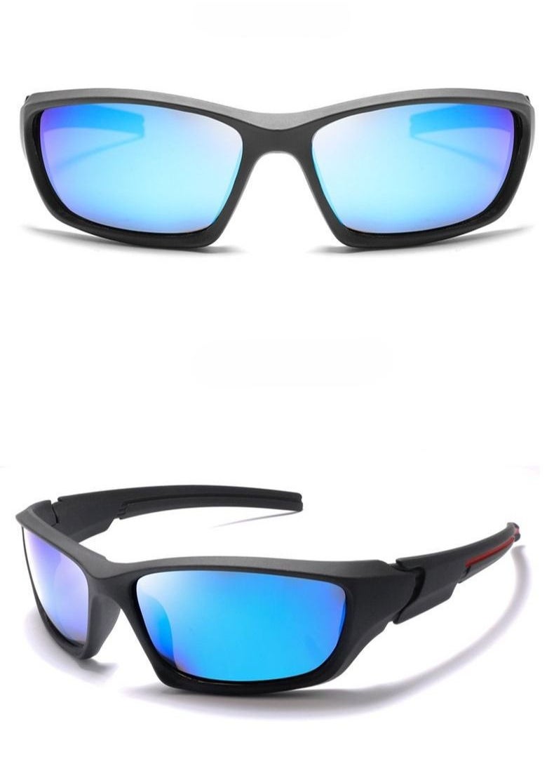 HDCRAFTER - Men's Wind and Eye Protection Sports Polarized Sunglasses - Image 1