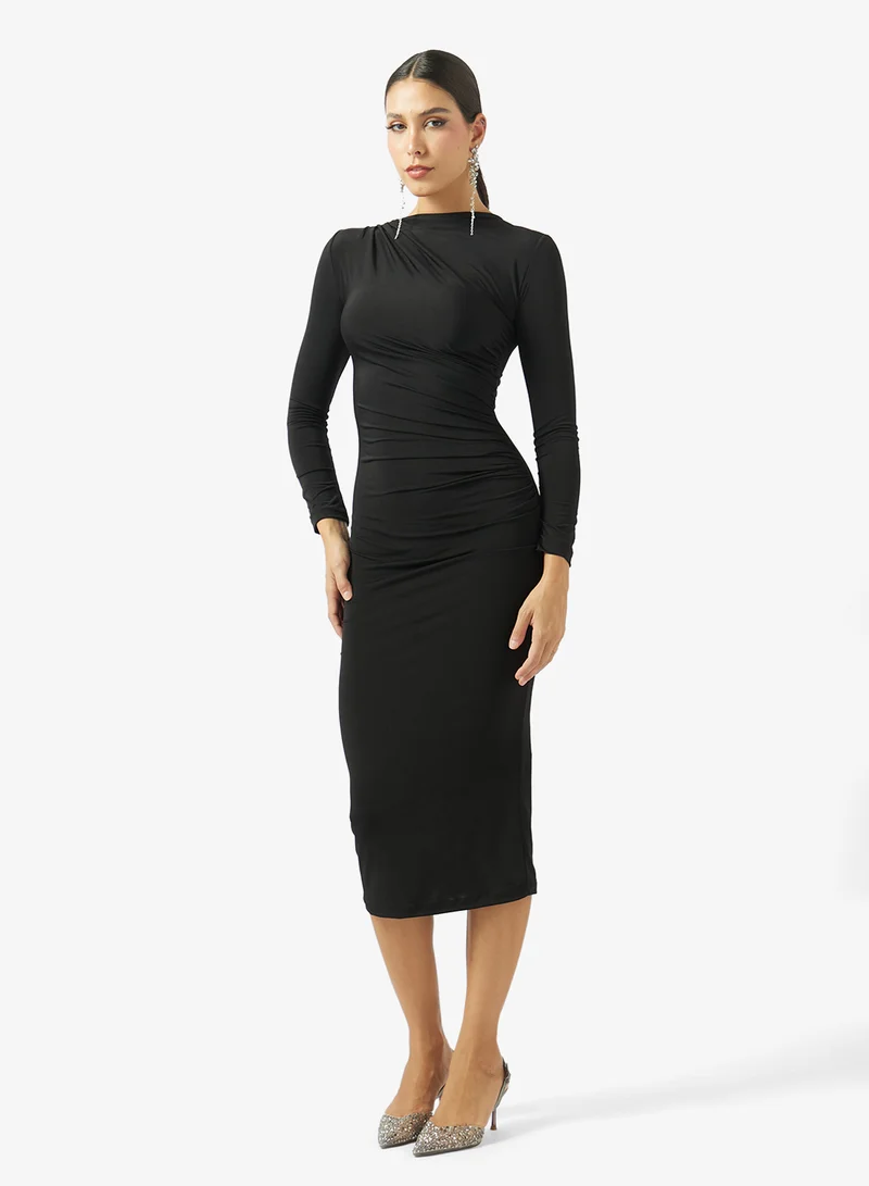 ايلا Ruched Bodycon Dress