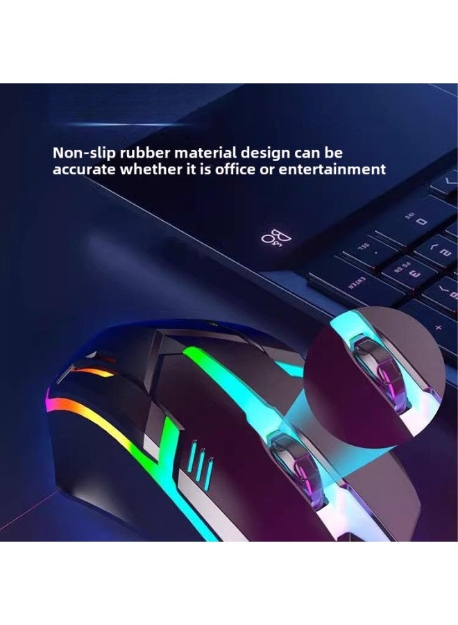 For Dell Mechanical Wired Mouse Gaming Desktop Computer Internet Cafe Special Notebook Office General-Color:Upgraded Model-black ★ Side Streamer  Sensitive And No Lag-Interface:Official Standard  - Image 5