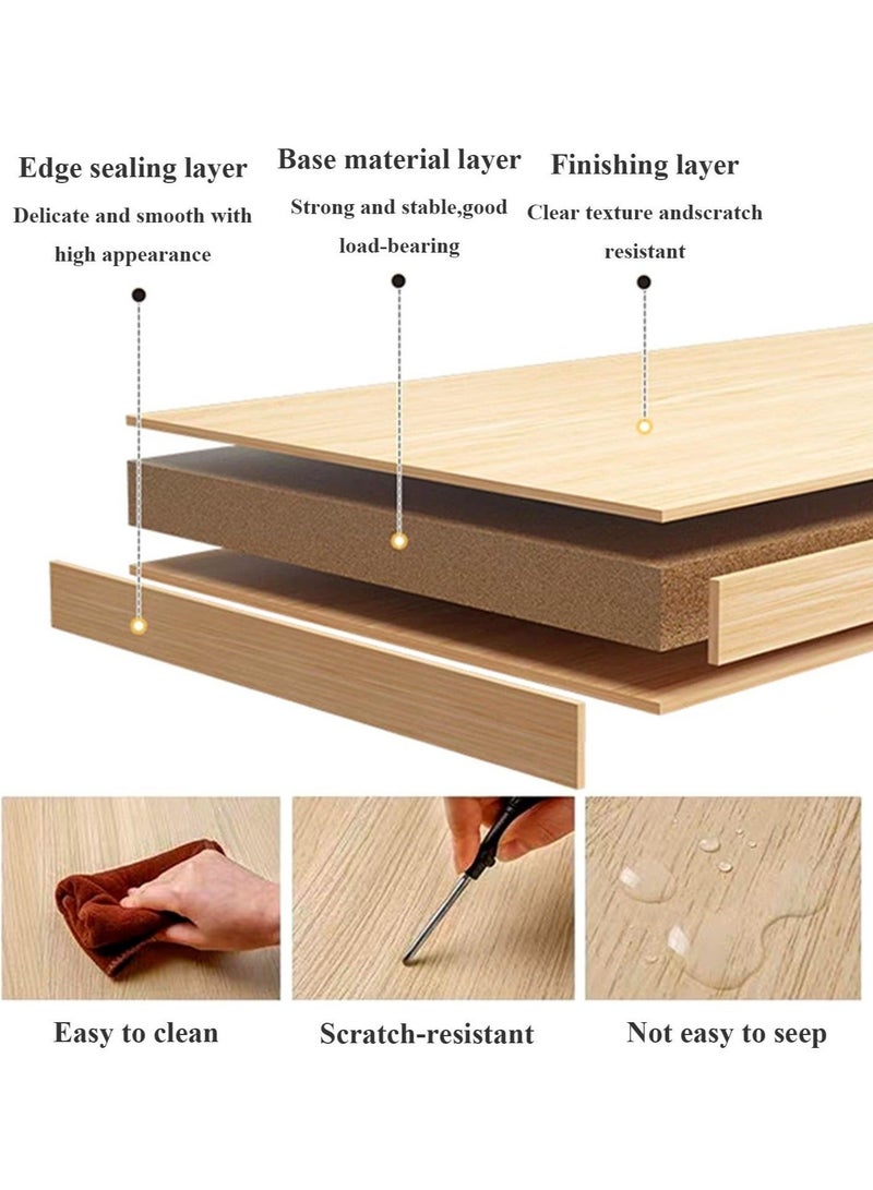 والالا طقم طاولة قهوة دائرية فاخرة حديثة، طاولات قهوة زجاجية، زجاج مقسّى، حواف ناعمة، إطار بسمك 3 سم، طاولات قهوة كبيرة 80 سم وصغيرة 50 سم، مناسبة لغرفة المعيشة، لون أسود - Image 3
