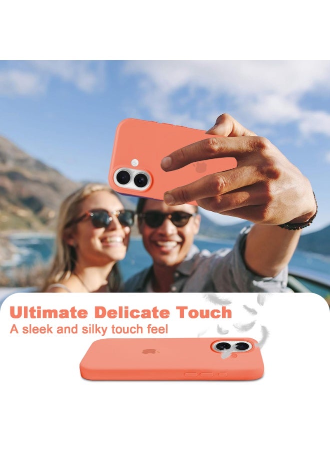 أوللاي آيفون 17 حالة واقية ، مادة السيليكون ، مقاومة للصدمات مع حماية عدسة الكاميرا وتغطية زر التحكم ، غطاء واقي للهاتف المحمول المضاد للصدمة ، متوافق مع إكسسوارات MagSafe - Image 5