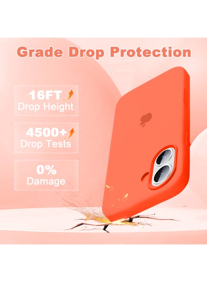 أوللاي آيفون 17 حالة واقية ، مادة السيليكون ، مقاومة للصدمات مع حماية عدسة الكاميرا وتغطية زر التحكم ، غطاء واقي للهاتف المحمول المضاد للصدمة ، متوافق مع إكسسوارات MagSafe - Image 2