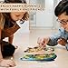 Jigfoxy Wooden Puzzle for Adults Funny Green Cup Jigsaw Puzzles for Adult Unique Animal Shape Wood Cut Puzzles Christmas Thanksgiving Gifts for Friends Family L134 129in220pcs - Image 4