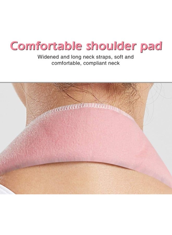 كلاراكو حمالة ذراع، 2 لون قابل للتعديل للأطفال والكبار حمالة ذراع لدعم الكتف وحزام دعامة الكسر للذراع والجزء العلوي من الذراع وإصابة مفصل الكتف (وردي) - Image 3