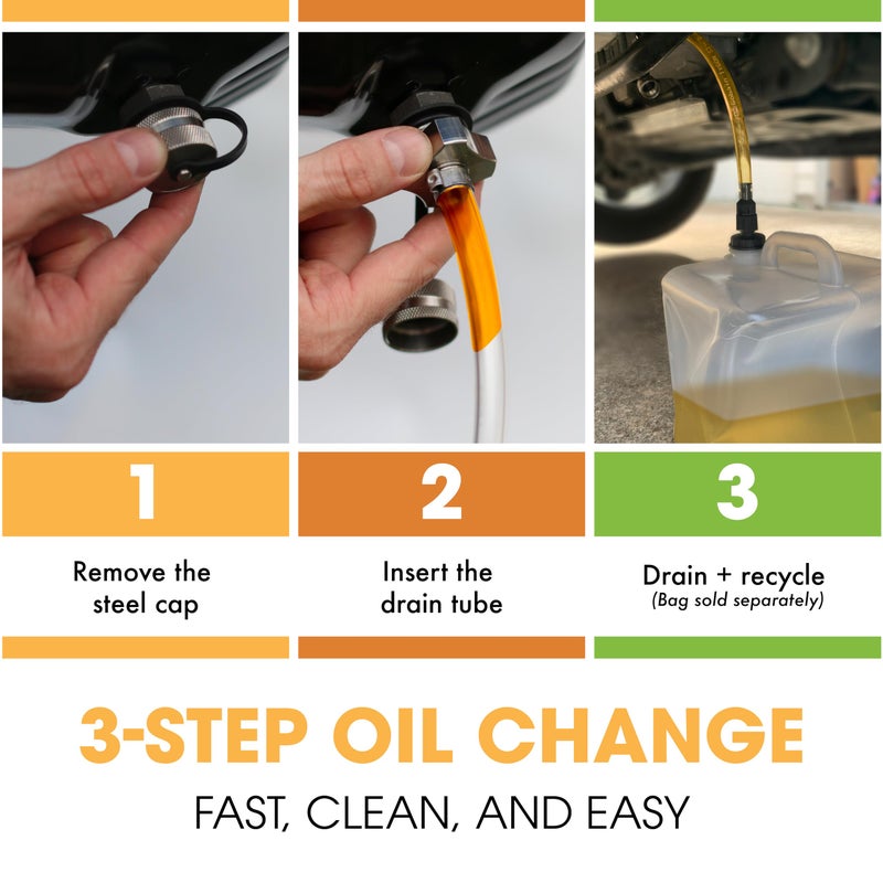 ValvoMax Oil Drain Valve - Quick Twist Oil Drain Plug for DIY Oil Changes At Home in 10 Minutes - No Tools, No Mess, No Cleanup - M12-1.25 Thread Size - Made in USA - Image 4