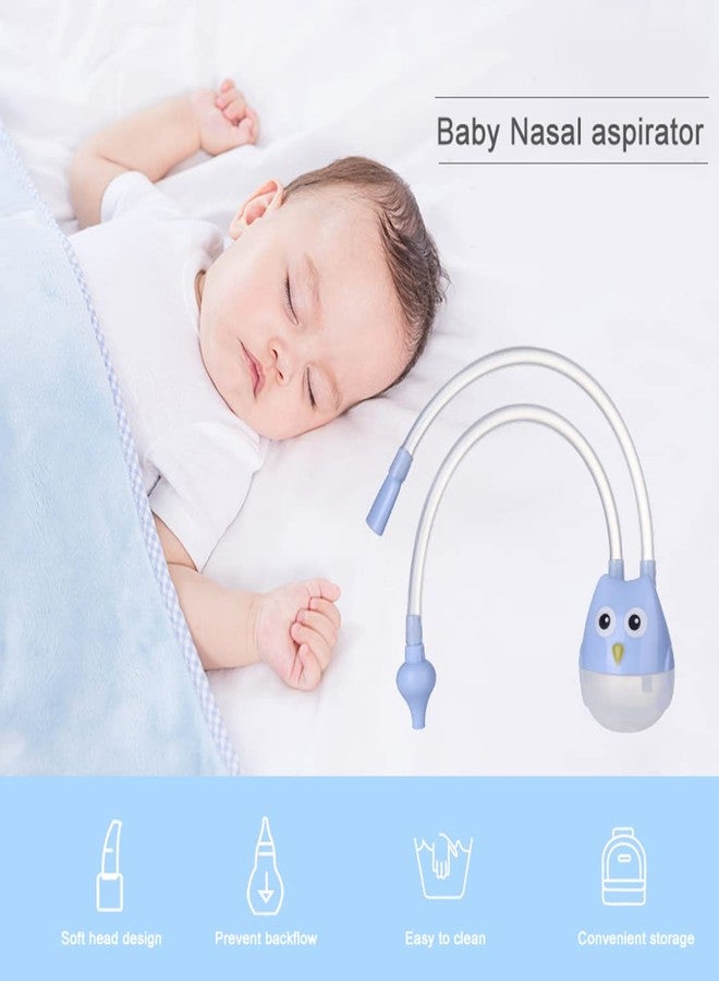 GUCHIGU Baby Nasal Aspirator for Nasal Suction Snot Cleaner Baby Mouth | Nose Cleaning Sucker Suction for Children Newborn Infant | Vacuum Suction Manual Nasal Aspirator (Pink, 1 Pc) - Image 2