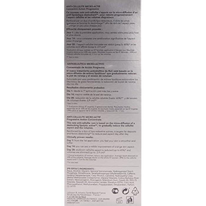 Roc anti-cellulite micro-actif progressive action concentrate cream - 150 ml - Image 3