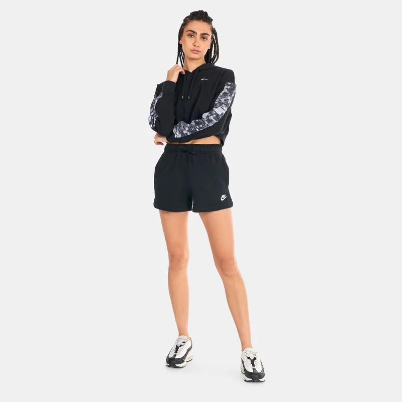 Nike Women's Sportswear Club Fleece Mid-Rise Shorts