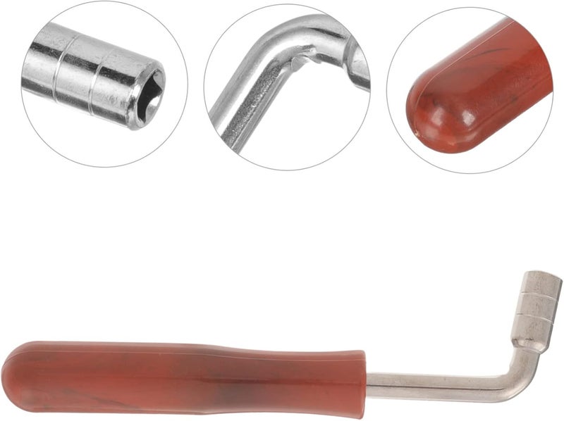 Dulcimer Tuning Wrench Tool Durable Accessory for Tone Professional String Adjuster for Hammered Dulcimer Easy to Carry Use - Image 3