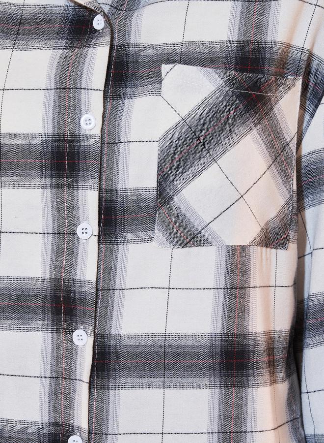 تايك تو بلوزة فضفاضة بأكتاف منخفضة - Image 4