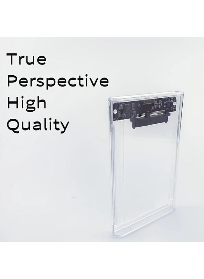 1pc 2.5 Inch USB 3.0 SSD Enclosure High Speed 5Gbps External SATA Drive Case - Image 4