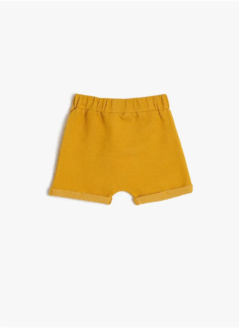 KOTON Embroidered Short