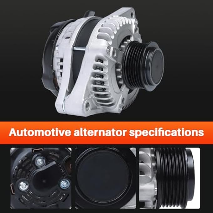 KALANBAY 311005J6A01 Alternator for Honda Pilot 3.5L 2016-2020 & Odyssey 2018-2020 & Ridgeline 2017-2020 & Passport 2019-2020, Acura MDX 3.5L 2014-2020, 12V 155Amp - Image 5