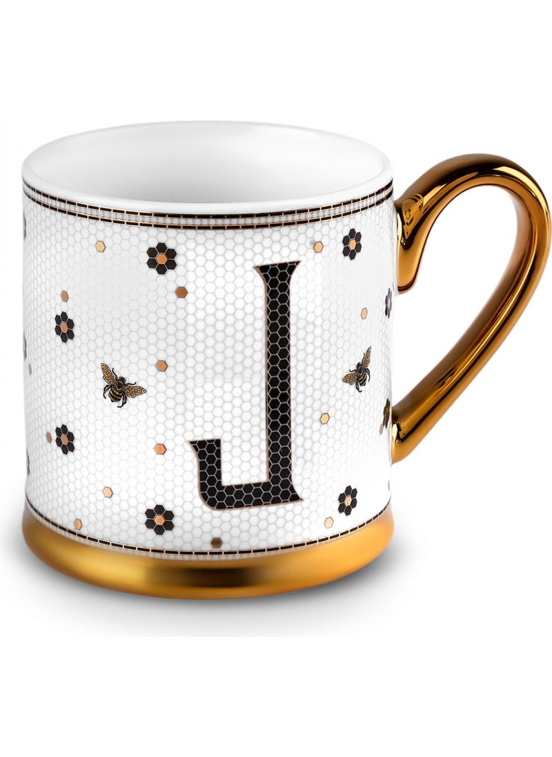 Karaca Letter J Mug 100 ml  - Image 2