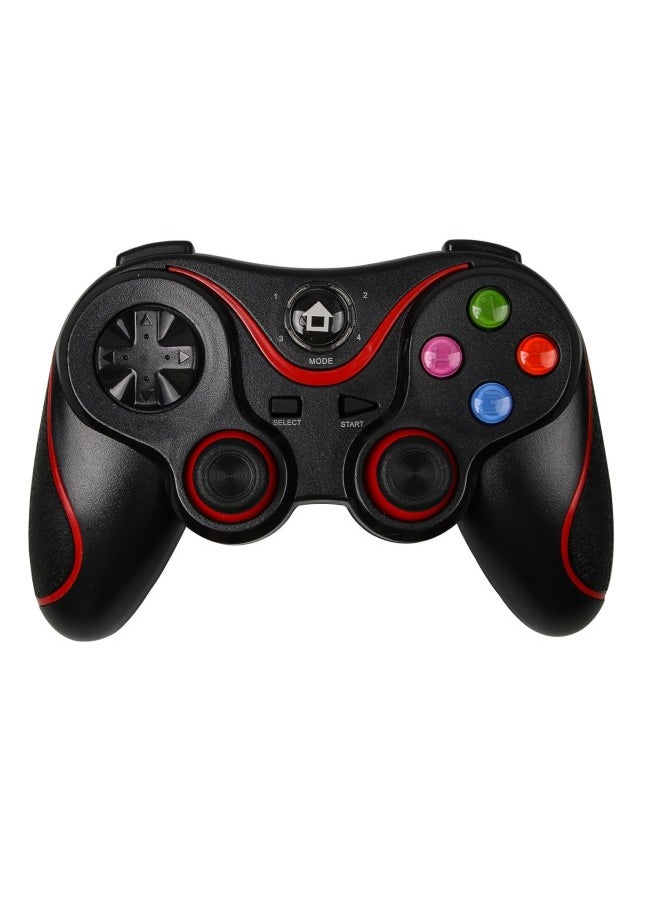 V8 Wireless Bluetooth Handle Compatible With PC360/Android/IOS13/PS3/Switch Multi-function Bluetooth Handle-Product Color:Black Blue + Bracket  - Image 5