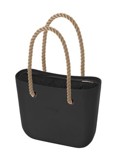 O bag O bag classic with Rope Sand Handles in Black  - Image 4