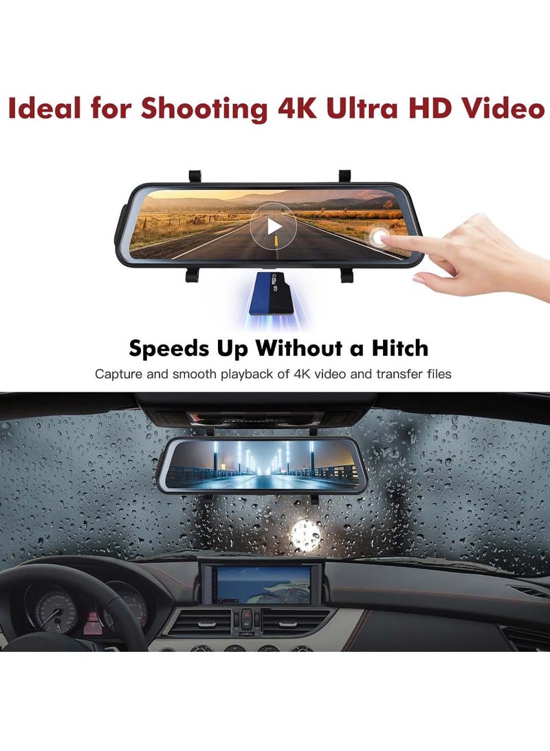 CHAPPELINE Micro SD Card 256GB, High Speed Memory Card with Micro SD Adapter - Black - Image 3