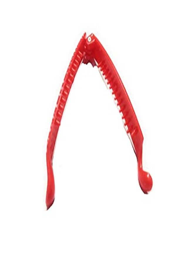 trendsetter مشابك شعر بلاستيكية ملونة على شكل موزة / مشابك شعر / مشابك شعر على شكل موزة / مشبك ميرشي للنساء والفتيات (مجموعة من 6 قطع) - Image 5