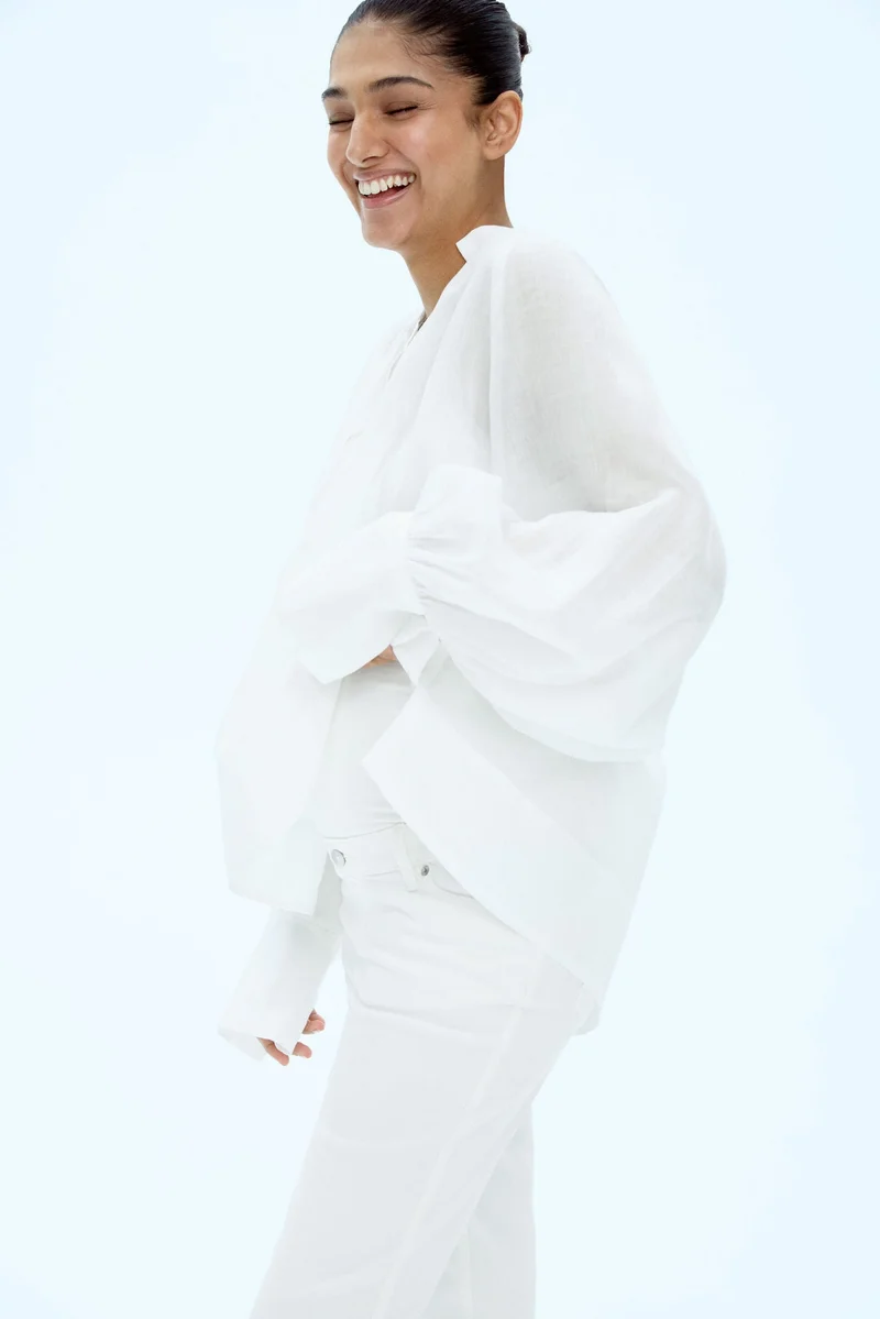 H&M MAMA Slim Ankle Jeans