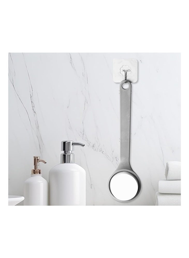 meayul Bath Brush 2 Pack Back Scrubber and Lotion Applicator with Long Handle for Exfoliating and Moisturizing - Image 5