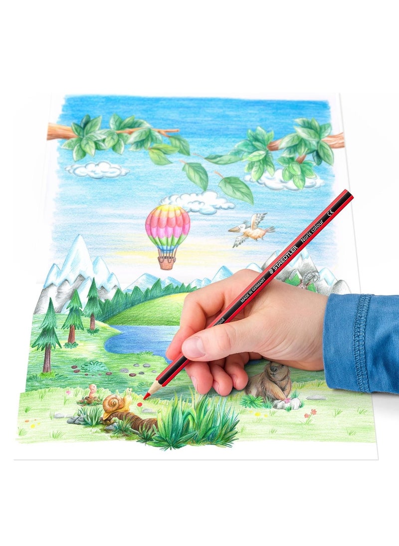 STAEDTLER أقلام تلوين نوريس متعددة الألوان، 24 قطعة  - Image 5