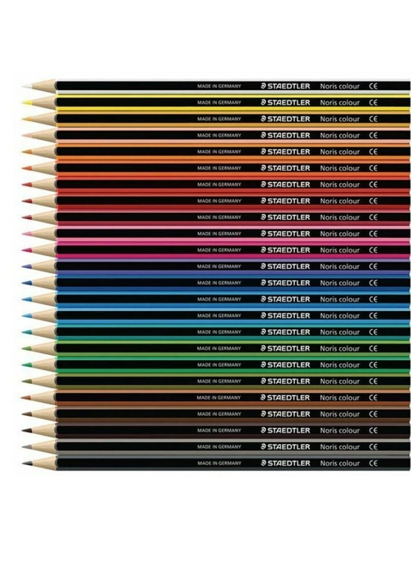 STAEDTLER أقلام تلوين نوريس متعددة الألوان، 24 قطعة  - Image 2