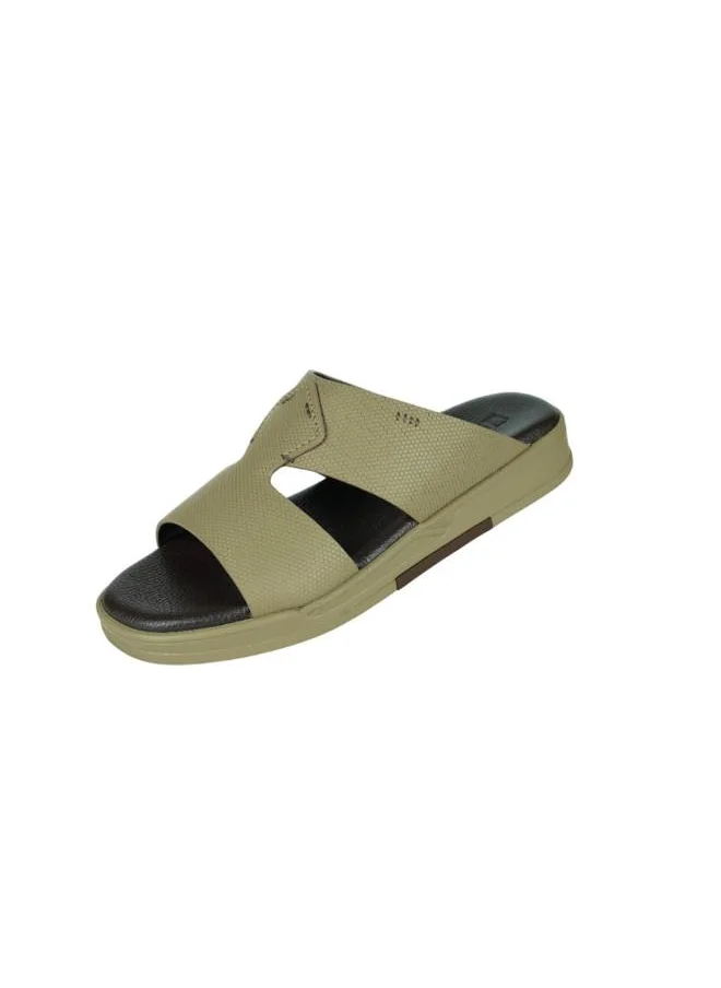 barjeel uno 008-3665 Barjeel Uno Mens Arabic Sandals MSA134 Stone