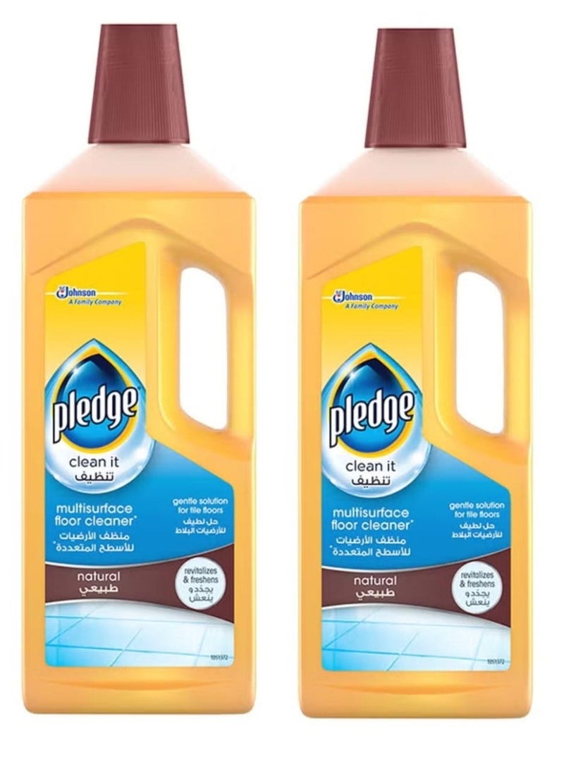 Pledge Original Marble & Ceramic Cleaner - 750ml 2pcs
