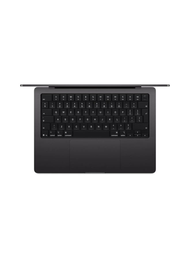 ابل  MacBook Pro| 14 Inch Display | Apple M5 Chip | 10-Core CPU And 10-Core GPU | 24GB RAM | 512GB SSD | macOS | English Keyboard | International Version | English Space Black English Space Black - Image 2
