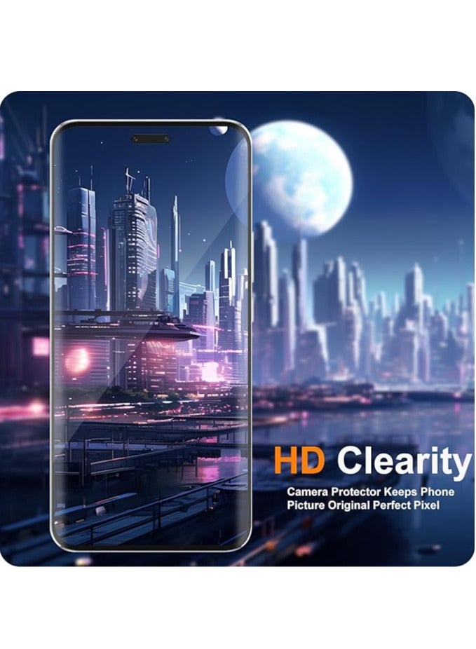 Honor Magic 6 Pro 5G Tempered Glass, 3-Pack Screen Protector  3-Pack Camera Protector, 9H Hardness Scratch-Resistant Tempered Glass Protector, HD Clear - Image 4