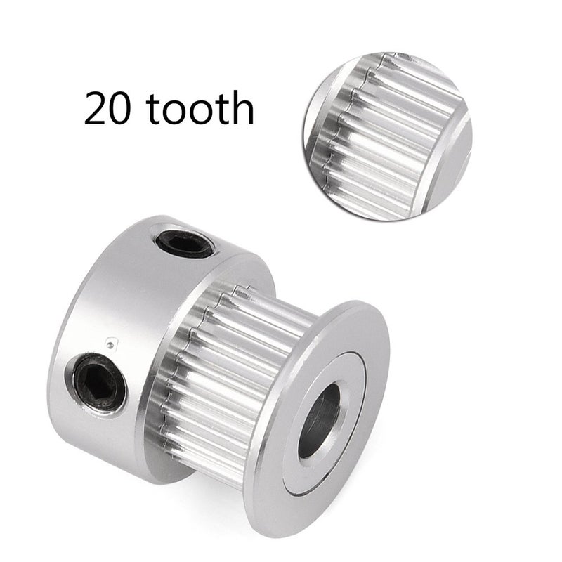 20 سن 8 مم تجويف 2GT توقيت بكلي حزام عدة 5 حزمة لطابعات ثلاثية الأبعاد آلات CNC - Image 4