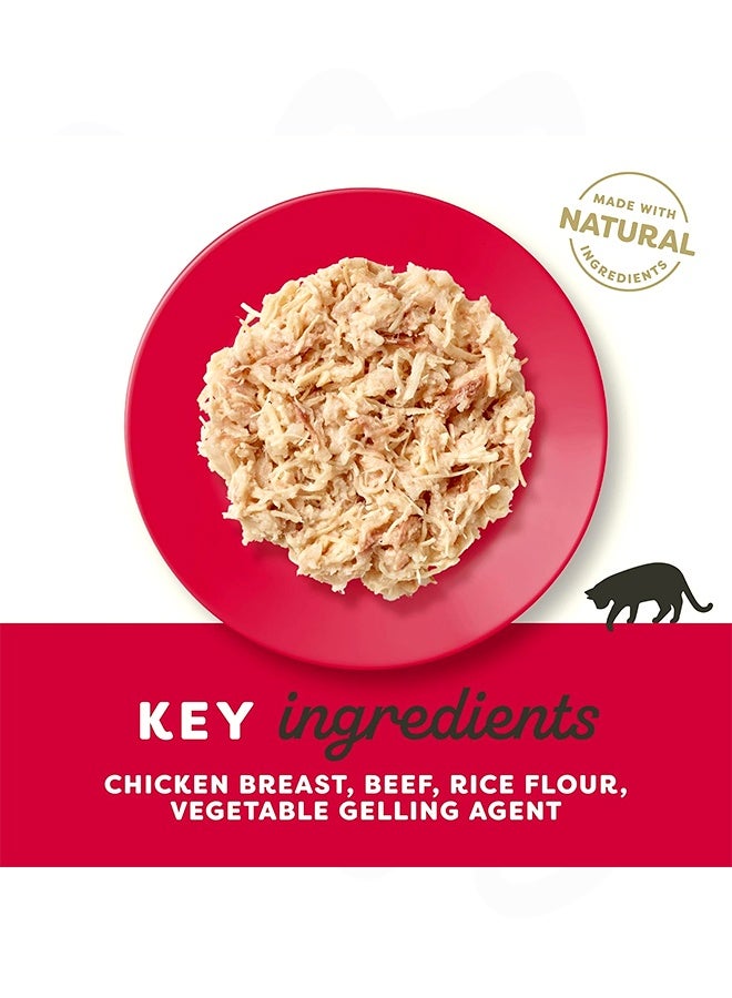 Applaws Chicken With Beef In Jelly Adult Wet Cat Food - 70GM (Pack Of 12) - Image 3