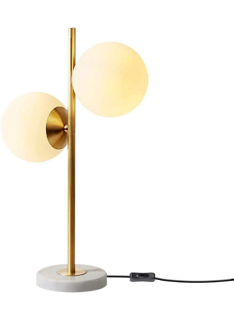 Cluc Gold Globo di vetro table lamp - 2 globes - Image 4