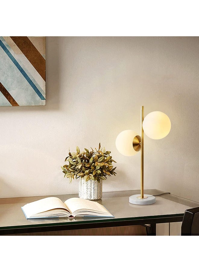 Cluc Gold Globo di vetro table lamp - 2 globes - Image 2