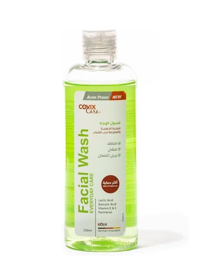 covix care - Care Daily Facial Wash for Oily and Acne Prone Skin 250 ml - Image 1
