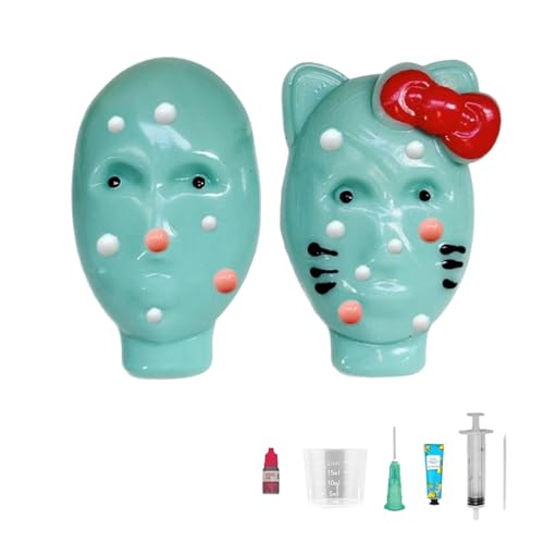 CIYOJA Pimple Popping Toy Squishy Toys Stress Relief Squeeze Toy Reusable Silicone Pimple Popper Fidget Toy Set Soft Squishy Sensory Toy Enjoy ASMR Stress Relief Fun Anxiety Relief Desk Toy Alien - Image 1