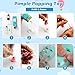 CIYOJA Pimple Popping Toy Squishy Toys Stress Relief Squeeze Toy Reusable Silicone Pimple Popper Fidget Toy Set Soft Squishy Sensory Toy Enjoy ASMR Stress Relief Fun Anxiety Relief Desk Toy Alien - Image 4