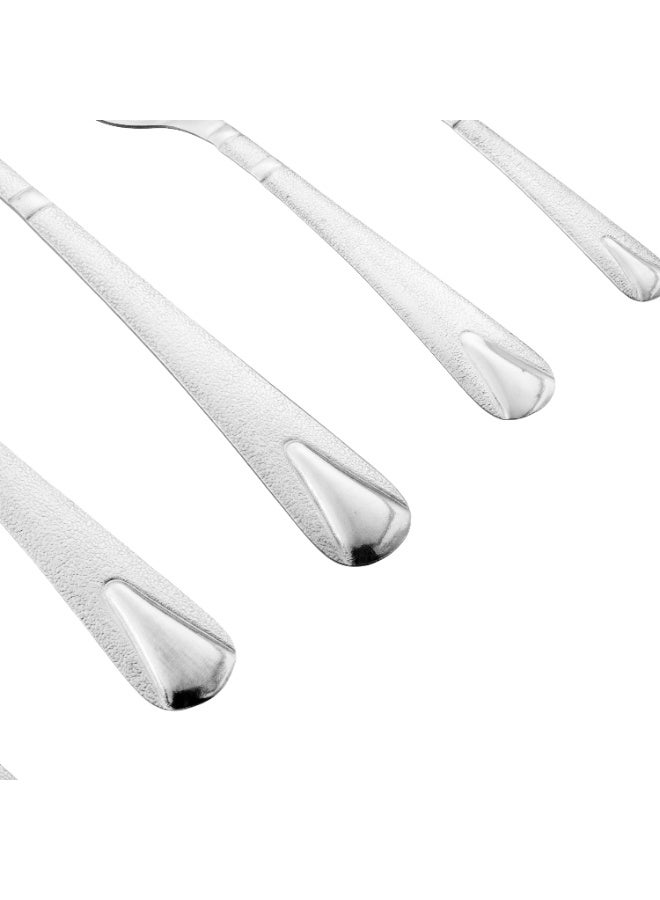 Hic 12-Piece Stainless Steel dessert spoon Set Silver - Image 3