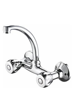 MODI Sink Wall mixture  Zinc alloy main body zinc alloy handle 201 stainless steel outlet pipe  - Image 1